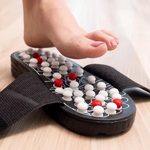 Acupressure Foot Relaxer Massager Slipper(Free Size)