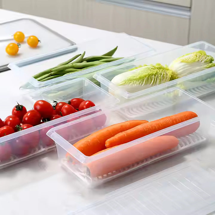 Fridge Organizers Storage Box - Multi-Use Containers (Pack of 6)
