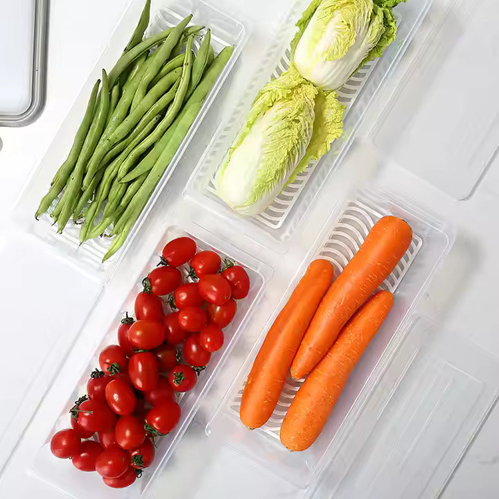 Fridge Organizers Storage Box - Multi-Use Containers (Pack of 6)
