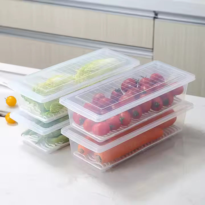 Fridge Organizers Storage Box - Multi-Use Containers (Pack of 6)