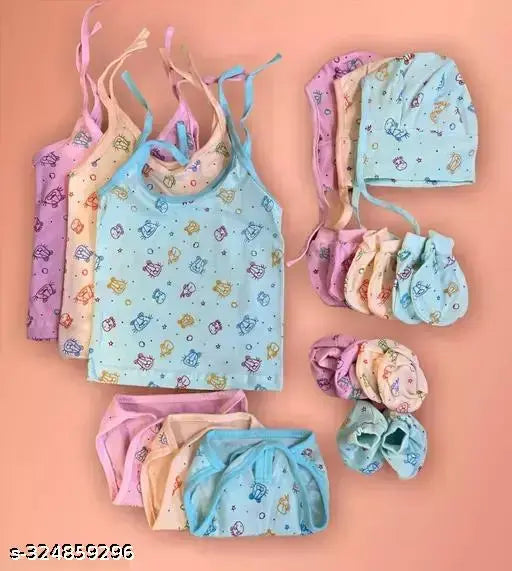 New Born Baby Clothing Vests Set