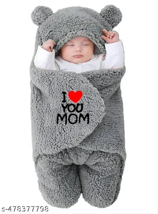 Newborn Baby Sleeping Bag Gray
