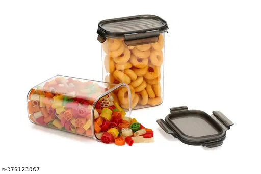 Skortix Fancy Premium Airtight Kitchen Jars & Containers - Pack of 6 (1100 ml each)