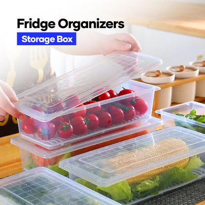 Fridge Organizers Storage Box - Multi-Use Containers (Pack of 6)