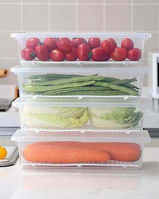 Fridge Organizers Storage Box - Multi-Use Containers (Pack of 6)
